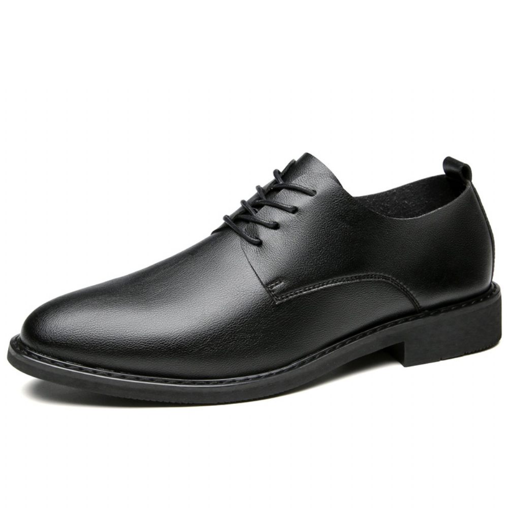 Chaussures Habillées Pour Hommes À Lacets Derby Confortables Semelle Souple